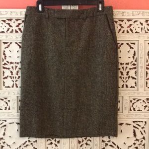 Eddie Bauer Tweed Pencil Skirt